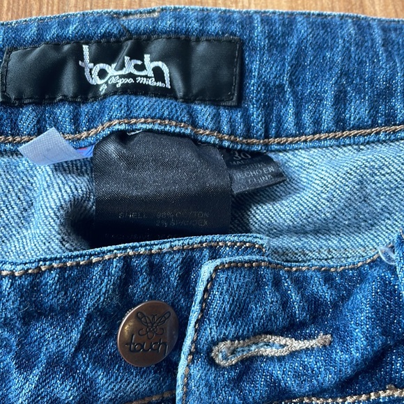 Ladies size 30 Touch New York Yankees jeans - Picture 2 of 5